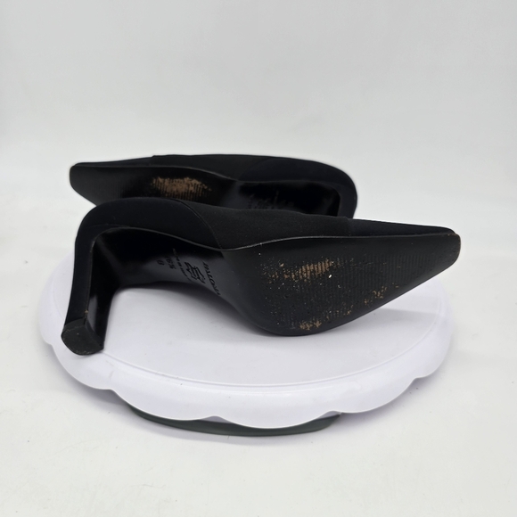 Paloma Barceló Shoe Women's 6.5 B Pumps Vintage 90s Heels Black Made In Italy - Picture 7 of 8